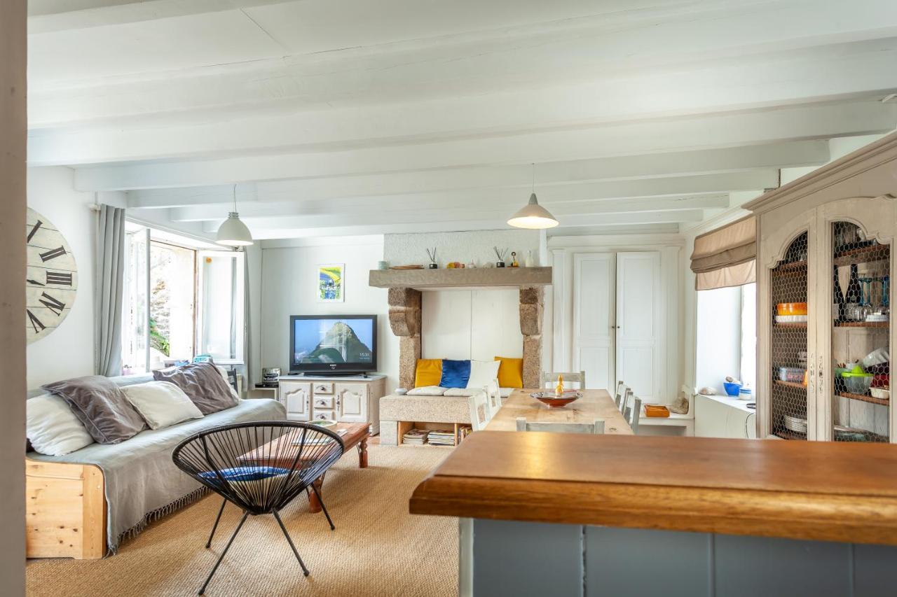 Fermanville Cute Normandy Chaleureuse Maison Au Cap Levi מראה חיצוני תמונה